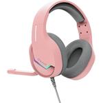 Marvo TACTIC 40 slúchadlá s mikrofónom, drôtová, ružová