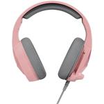 Marvo TACTIC 40 slúchadlá s mikrofónom, drôtová, ružová