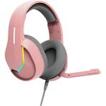 Marvo TACTIC 40 slúchadlá s mikrofónom, drôtová, ružová