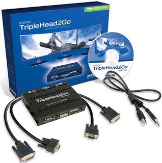 Matrox TripleHead2Go Digital Edition - ext. box, pripojenie 3x 19"