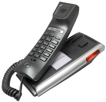MaxCom KXT400 Clip stolný telefón, tónová voľba, redial, montáž na stenu