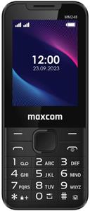Maxcom MM248 telefón Dual Sim, čierny