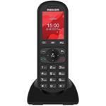 Maxcom MM39D Comfort telefón, čierny