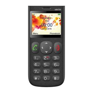 MAXCOM MM750, Telefón, čierny