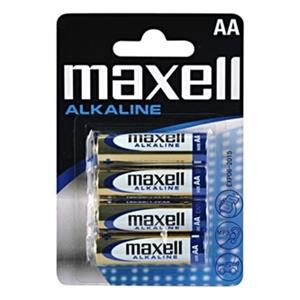 Maxell alkalická batéria, AA, 1.5V, blister, 4-pack