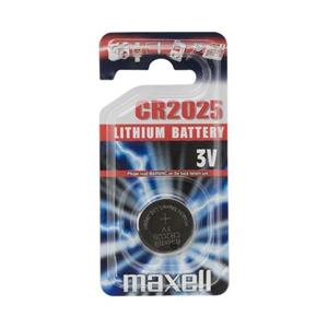 Maxell líthiová batéria CR2025, 3V, blister, 5-pack