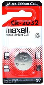 Maxell lithiová batéria CR2032, 3V, cena za 1ks