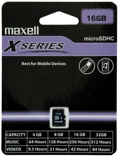 Maxell SDHC X-series 16GB class 10
