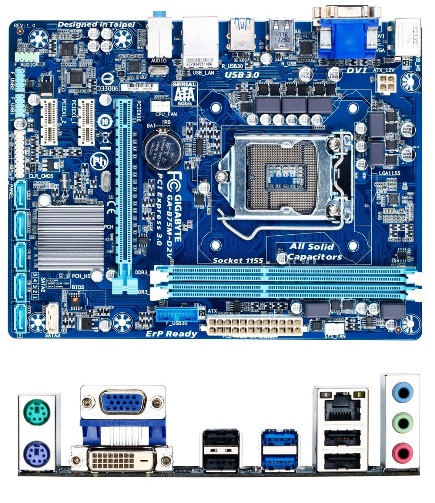 Gigabyte ga b75m d2v подключение