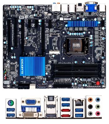 MB Gigabyte Z77X-UD3H (rev. 1.0) (1155)