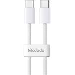 Mcdodo kábel USB-C 60w 1,0 m, biely