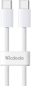 Mcdodo kábel USB-C 60w 1,0 m, biely