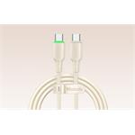 Mcdodo kábel USB-C 65W, 1,2 m, béžový
