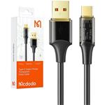 Mcdodo kábel USB na USB-C, 1,8 m, čierny