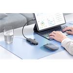 Mcdodo USB-C, HUB USB2.0, USB3.0, SD/micro SD, čierna
