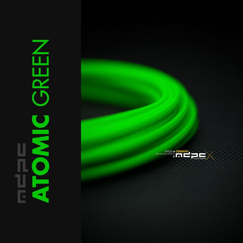 MDPC-X Sleeve Small - Atomic-Green UV, 1m
