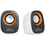 Media-Tech IBO, stereo reproduktory, biele