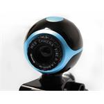 Media-Tech LOOK II webová kamera 640x480 s mikrofónom + ovládače, čierno-modrá