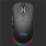 Media-Tech MT1124, tichá bezdrôtová optická myš 2v1 s BT 5.0 a 2.4 GHz s nabíjateľnou batériou