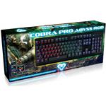 Media-Tech MT1254 Cobra Pro Abyss, mechanická herná klávesnica RGB