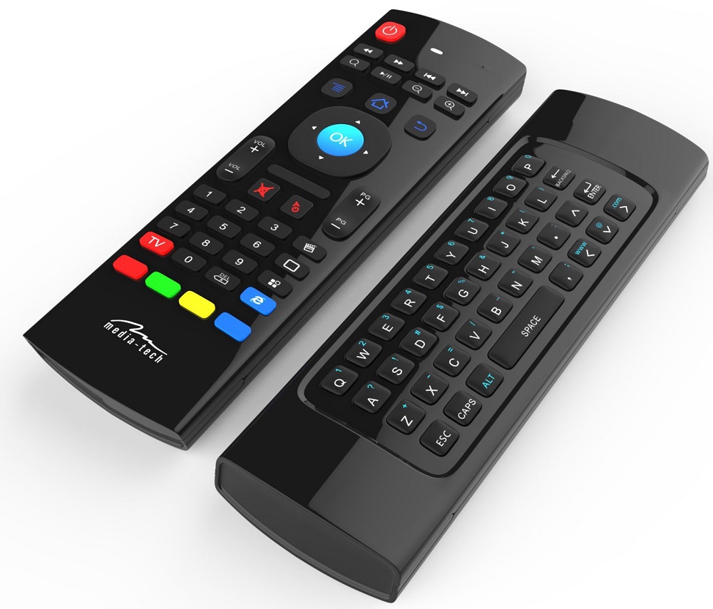 Media-Tech MT1422, diaľkový ovládač, klávesnica + myš k TV