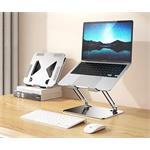 Media-Tech MT2661 LAPTOP STAND, nastaviteľný ergonomický stojan pre 10-17 palcové notebooky a tablety