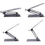 Media-Tech MT2661 LAPTOP STAND, nastaviteľný ergonomický stojan pre 10-17 palcové notebooky a tablety