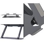 Media-Tech MT2661 LAPTOP STAND, nastaviteľný ergonomický stojan pre 10-17 palcové notebooky a tablety