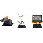 Media-Tech MT2662 LAPTOP STAND ROTO, otočný a nastaviteľný ergonomický stojan pre 10-17 palcové notebooky a tabletyE