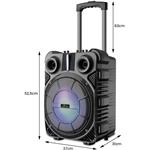 Media-Tech MT3169 BOOMBOX TROLLEY, prenosný bluetooth reproduktor