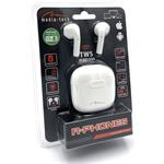 Media-Tech MT3608W R-PHONES TWS, bluetooth slúchadlá, biele