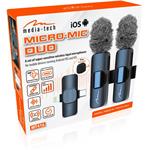 Media-Tech MT416 Micro-Mic Duo, sada klopových mikrofónov