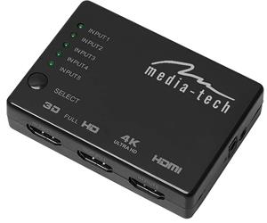 Media-Tech MT5207 Switcher, HDMI aktívny switch