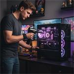 Media-Tech MT6538 JET AIR DUSTER, 2 v 1 akumulátorový mini vysávač, fúkač