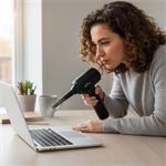 Media-Tech MT6538 JET AIR DUSTER, 2 v 1 akumulátorový mini vysávač, fúkač