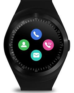 Media-Tech MT855 Round Watch GSM, smart hodinky, čierne