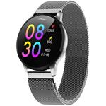 Media-Tech MT863 Active Band Geneva, inteligentné hodinky, strieborné