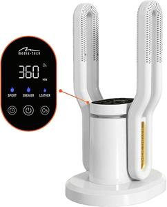Media-Tech SHOE DRYER OZONE PRO+ (white), sušič topánok s ozónovou dezinfekciou