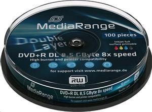 MediaRange DVD+R DL 8x  PRINTABLE Cake 10