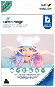 MediaRange fotopapier 13x18, 50 listov, 220g, lesklý, atrament