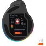 Meetion BTM010L, bezdrôtová myš pre ľavákov, 2400DPI, čierna