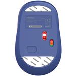 Meetion R571, bezdrôtová myš, 1600DPI, bielo-modrá