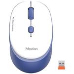 Meetion R571, bezdrôtová myš, 1600DPI, bielo-modrá