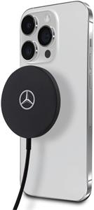 Mercedes 15W magnetická bezdrôtová nabíjačka, čierna