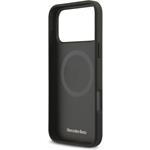 Mercedes Leather The Move MagSafe kryt pre iPhone 17 Pro Max, hnedý