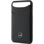 Mercedes PU Leather MagSafe Card Holder peňaženka, čierna