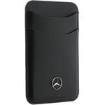 Mercedes PU Leather MagSafe Card Holder peňaženka, čierna