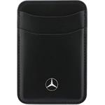 Mercedes PU Leather MagSafe Card Holder peňaženka, čierna