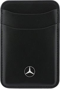 Mercedes PU Leather MagSafe Card Holder peňaženka, čierna