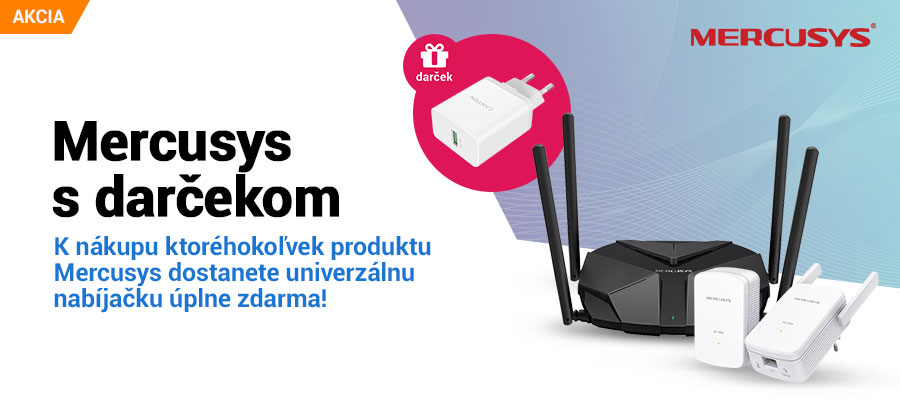 Mercusys s darčekom